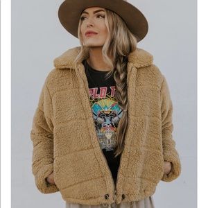 NWT Lyons Sherpa jacket from Roolee